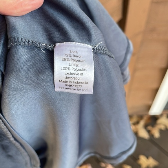 Nine West comfortable gray cinched waist dress size XL - Picture 3 of 5